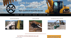 Desktop Screenshot of earthexcavating.com